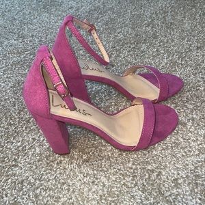 Pink heels from lulus!